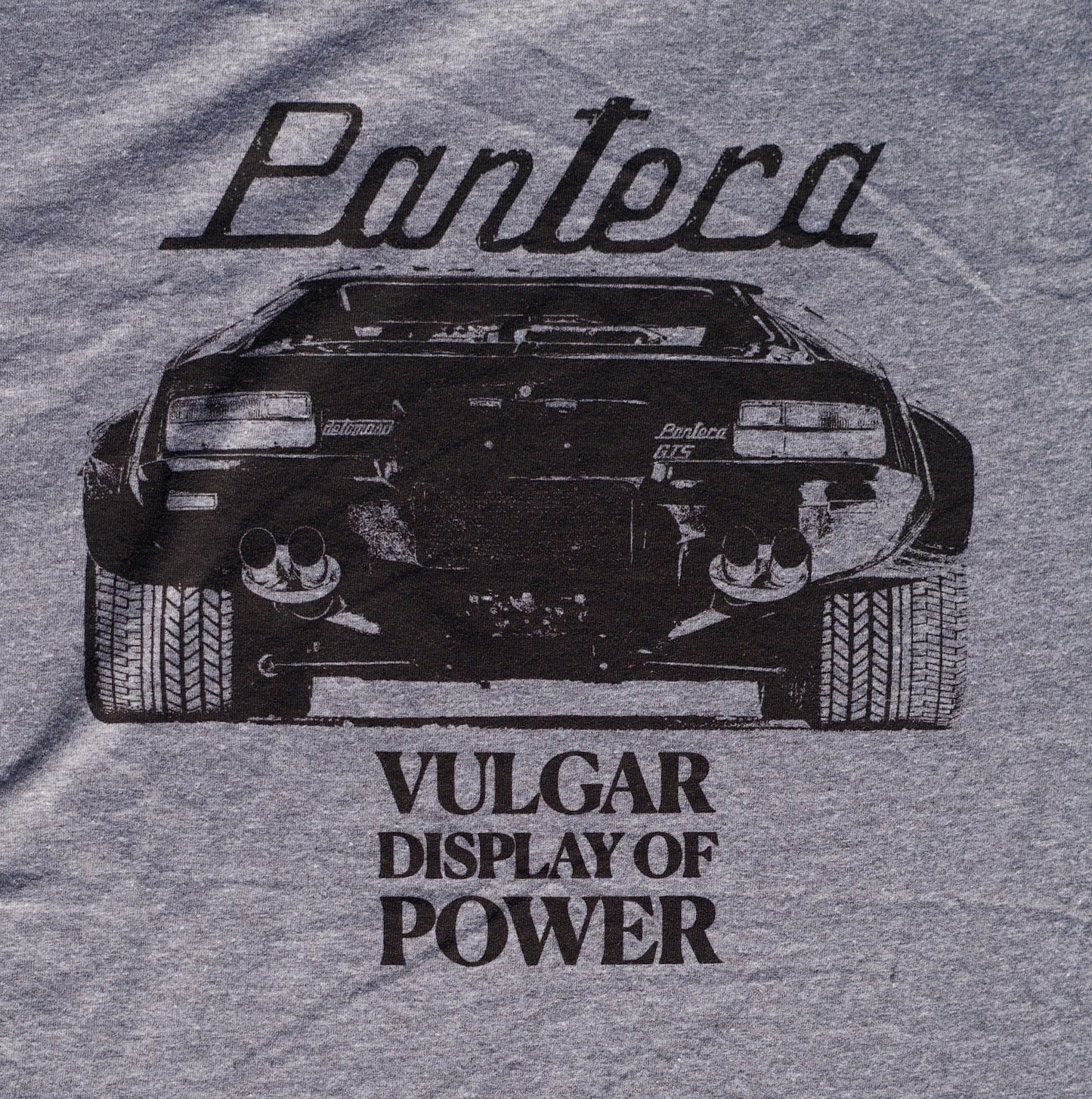 Display of Power Back-Print